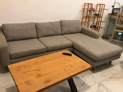 3 Seaters Eddy L Shaped Sofa