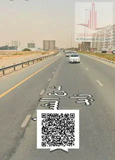 Land for sale in a prime location in Al Amira Gardens, Ajman First row from the main street