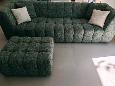 Stylish and Comfortable Modular Sofa with Ottoman - price negotiable!!