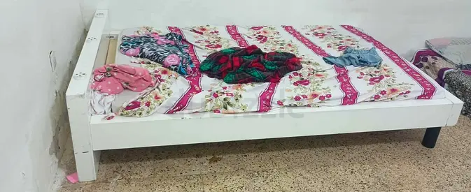 Basic Wooden Bed Frame for Sale