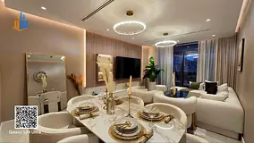 Penthouse with a 20% down payment + 20% discount + fully furnished + no commission + freehold for al