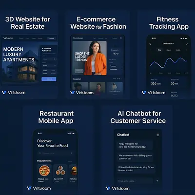Premium 3D Website • App Development • AI Software Solutions
