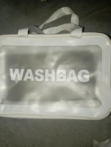 Versatile Clear Washbag for Travel or Home