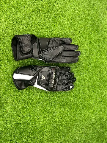 Dainese Motorcycle Motorbike Racing CE Leather Track Gloves
