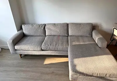 West elm Eddy L shape sofa