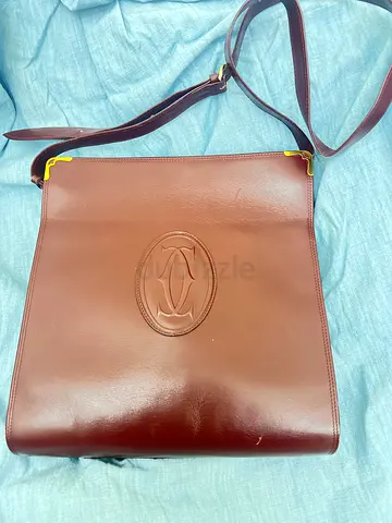 Cartier twist lock shoulder bag