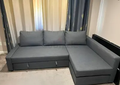 Ikea sofa cum bed with storage