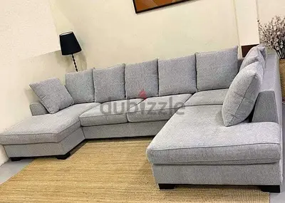 Light grey Kingston U shape sofa