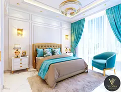 Spacious 2BR | Private Designer Pool | Skyline &amp; Amenities View