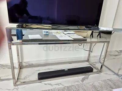 Modern Glass TV Console