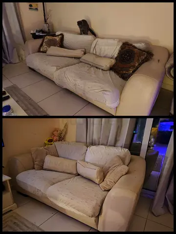 Comfortable Sofa with Decorative Cushions for Sale