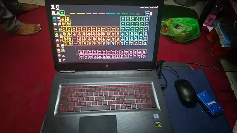HP Omen Gaming Laptop with RGB Keyboard and High-Performance Specs