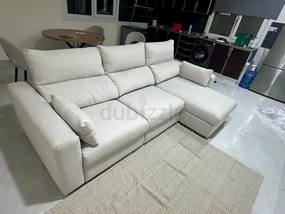 Ikea eskilstuna L shape sofa bed under storage
