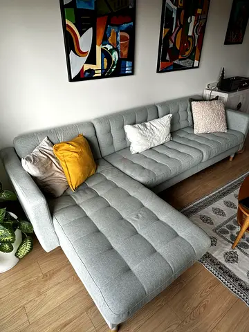 Ikea landskrona L shape sofa