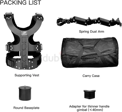 DF DIGITALFOTO THANOS-SE Support Vest Rig System,Filmmakers Kit Gimbal SteadyCam