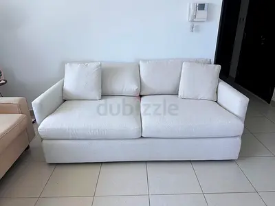 Cratebarrel lounge deep three seater sofa