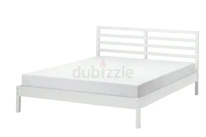 Stylish White Bed Frame