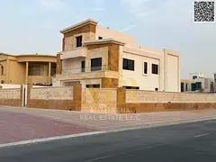 Luxury super deluxe villa for sale in Al Yasmin area, Ajman, at an attractive and distinctive price.