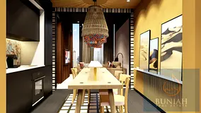 Exclusive 50% post-handover payment plan | Branded - Designer unit | Ready to move