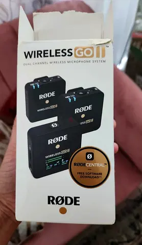 RØDE Wireless GO II Dual Channel Wireless Microphone System