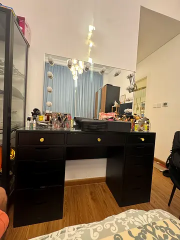 Custom made Stylish makeup table with Ample Storage