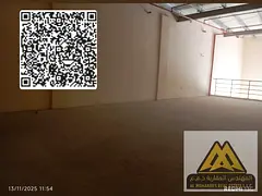 Warehouse available for rent in Al Jurf Industrial Area, Ajman, in a prime location near the Cemeter