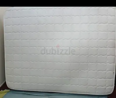 Comfortable Queen Size Mattress for Sale 8  without any stains.
