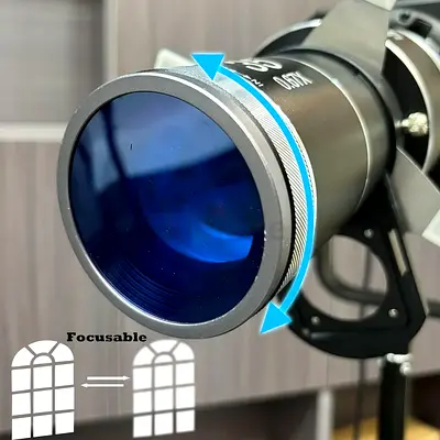 DF 100SLENS-PRO Mount LED Light.