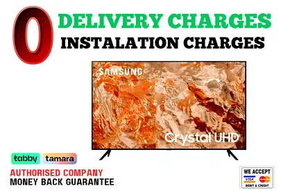 Samsung 50 inch Smart TV-4K▪︎ 1 Year Warranty