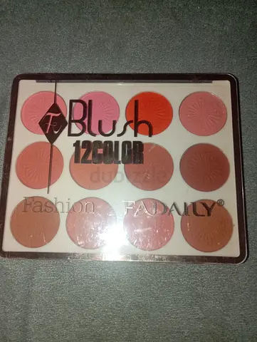 12-Color Blush Palette for a Radiant Glow