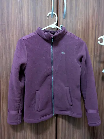 Cozy Purple Fleece Jacket for Sale - Juniors Brand - Age 5-6