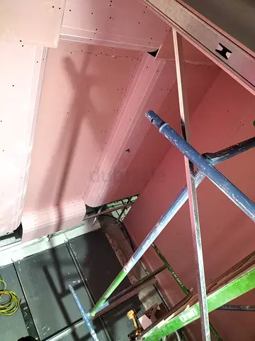 Gypsum board carpenters