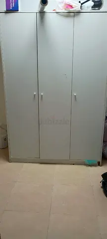 Spacious White Wardrobe for Sale