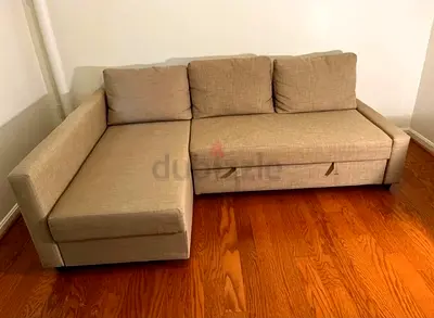 Comfortable Corner Sofa with Storage