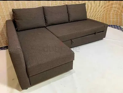 Comfortable and Stylish L-Shaped Sofa with Storage