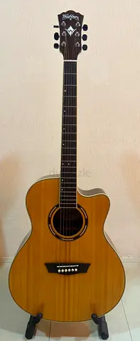 Washburn AG70CE Grand Auditorium Acoustic-Electric Guitar, Spruce Top