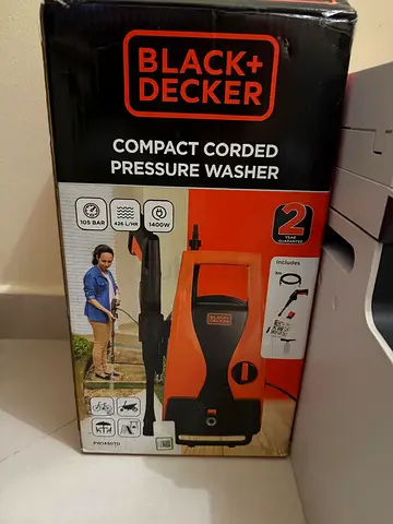 Black+Decker Compact Corded Pressure Washer for Sale