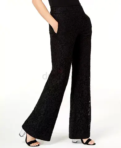 SB Boutique Lace Trousers in Black