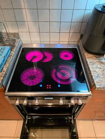 SIEMENS New model 4 Hobs Full Electric Ceramic Cooker Range Size 60cm