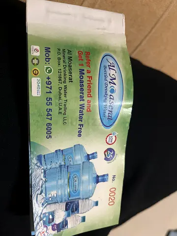 Al Moaserat Bottled Drinking Water Offer