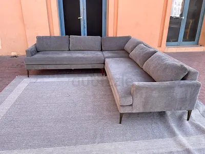 5__seaters High quality West elm Corner sofa