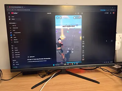 27-inch Game on Monitor - Perfect for Streaming and Gaming! 180hz 0.5ms delay