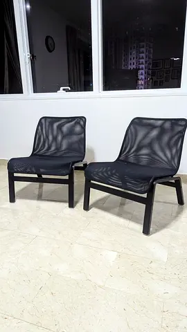 IKEA Comfortable Black Lounge for Sale