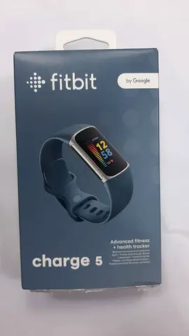 FITBIT CHARGE 5 ACTIVITY TRACKER FB421SRBU STEEL BLUE / PLATINUM STAINLESS STEEL