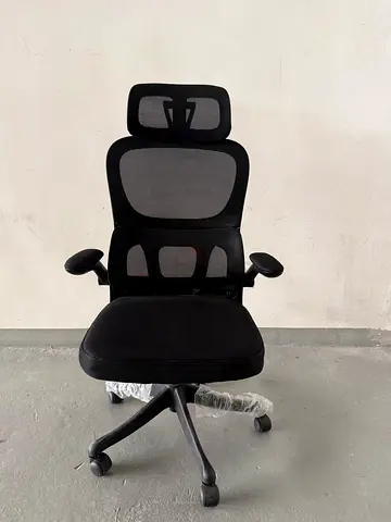 Office mesh chair with lumber support