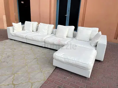 Five ___Peiecs Marina home feather filled sofa
