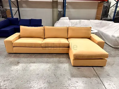 IKEA Kivik LShape sofa four seater beige color
