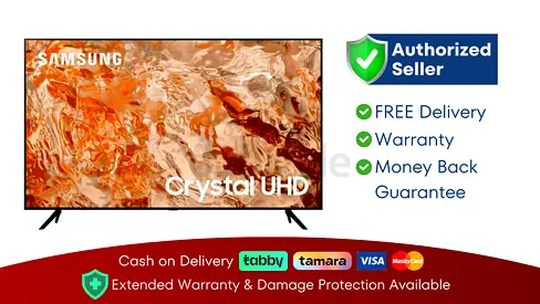 Samsung 50 inch TV, Smart - 4K ● Brand New | 1 Year Warranty | FREE Delivery