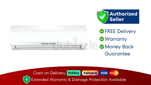 AC General Avanos 1.5 Ton Rotary Split Air Conditioner ● Brand New | 1 Year Warranty | FREE Delivery