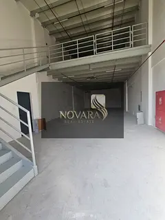 New 3000 sq ft mezzanine warehouses in Al Jurf Industrial Area 3 on a main street, 30 kW electricity